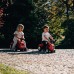 Paspiriamas traktorius vaikams su priekaba ir priedais raudonas – nuo 1 metų FALK Baby Massey Ferguson