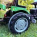 Pedalinis traktorius vaikams su priekaba ir tyliais ratais WOOPIE Farmer GoTrac MAXI