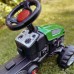 Pedalinis traktorius vaikams su priekaba ir tyliais ratais WOOPIE Farmer GoTrac MAXI