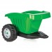 Pedalinis traktorius vaikams su priekaba ir tyliais ratais WOOPIE Farmer GoTrac MAXI
