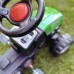 Pedalinis traktorius vaikams su priekaba ir tyliais ratais WOOPIE Farmer GoTrac MAXI