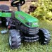 Pedalinis traktorius vaikams su priekaba ir tyliais ratais WOOPIE Farmer GoTrac MAXI