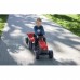 Pedalinis traktorius vaikams su savivarte priekaba ir tyliais ratais WOOPIE Farmer GoTrac MAXI