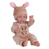 WOOPIE ROYAL Lėlė Doll in Bunny Clothes 46 cm