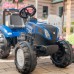 Pedalinis traktorius vaikams su priekaba – 3–7 metų vaikams FALK New Holland T8