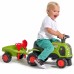 Traktorius Ride-on Green su priekaba + smėlio komplektu FALK Claas 470 Arion
