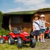 Pedalinis traktorius vaikams su priekaba raudonas nuo 3 metų FALK Massey Ferguson