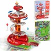 Spiralinių takelių garažas automobiliams, 3 vnt. WOOPIE