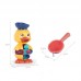Vandens vonios žaislas „Ducky“ su besisukančiu ratuku ir perpildymo anuku WOOPIE BABY