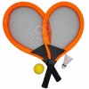 Didelių vaikiškų badmintono rakečių rinkinys + plunksninė WOOPIE 