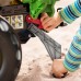 Ekskavatorius su pritvirtinamu kaušu John Deere RollyBachoe - Rolly Toys
