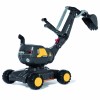 Savaeigis ekskavatorius - besisukantis, juodas Rolly Toys Volvo RollyDigger