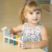 Medinis suoliukas su plaktuku - Montessori VIGA PolarB