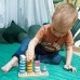 Medinis edukacinis galvosūkis su Montessori gyvūnais VIGA PolarB Medinis edukacinis galvosūkis su Montessori gyvūnais VIGA PolarB