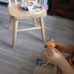 Formų rūšiavimo laikrodis siūlų pjaustymui Montessori VIGA PolarB