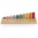 Medinis Abacus Montessori numerių rūšiuotojas VIGA PolarB