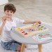 Medinis kamuoliukų gaudymo ir rungtynių žaidimas Montessori dėlionė VIGA