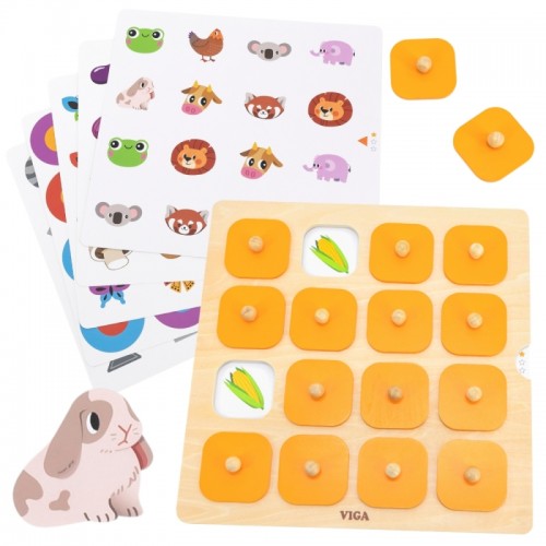 Atspėk paveikslėlius, atminties žaidimas, 10 Montessori kortelių Viga Memory Atspėk paveikslėlius, atminties žaidimas, 10 Montessori kortelių Viga Memory