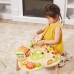Edukacinė kėdė, piramidės formos cimbolai, Montessori sensorinė VIGA PolarB
