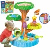 Vandens staliukas 2in1 smėlio dėžė „Happy Tree“ 8 vnt. WOOPIE 