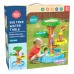 Vandens staliukas 2in1 smėlio dėžė „Happy Tree“ 8 vnt. WOOPIE 