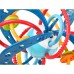 2 viename sensorinis žaislas, kramtukas, barškutis, Montessori WOOPIE BABY