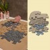 Ortopedinis sensorinis masažinis kilimėlis-dėlionė – 12 dalių WOOPIE Home SPA