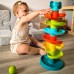 Kamuoliukų takelio spiralės rinkinys + 3 kamuoliukai WOOPIE BABY