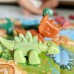 2 viename konstruktoriaus rinkinys Dinozaurai Stalo žaidimas + 46 dalių kauliukai WOOPIE 2 viename konstruktoriaus rinkinys Dinozaurai Stalo žaidimas + 46 dalių kauliukai WOOPIE