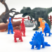Dinozaurų figūrėlių rinkinys, 40 vnt. WOOPIE