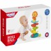 Bėgimo takelis su kamuoliu, čiuožykla, kamuoliukų bokštas, kamuoliukų takelis WOOPIE BABY