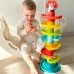 Kamuoliukų takelio spiralės rinkinys + 6 kamuoliukai WOOPIE BABY