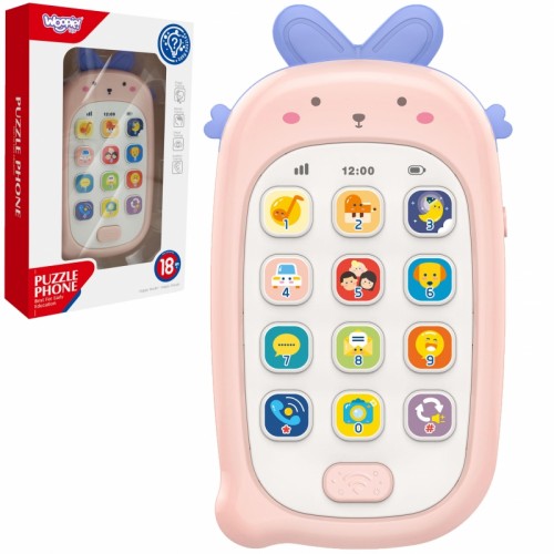 Interaktyvus telefonas su garsais WOOPIE BABY