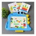 Magnetinė lenta vaikams Montessori MagPad dinozauras WOOPIE