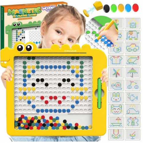 Magnetinė lenta vaikams Montessori MagPad dinozauras WOOPIE Magnetinė lenta vaikams Montessori MagPad dinozauras WOOPIE