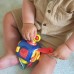 Sensorinis kamuoliukas 6 viename WOOPIE Penguin Montessori
