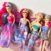 4 stebuklingų princesių rinkinys - 4 viename lėlių dėžutė su priedais WOOPIE