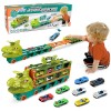 Žaislinis sunkvežimis, dinozaurų bėgis, 2,1 m, automobiliams WOOPIE