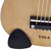 Medinė gitara vaikams, natūrali, 21 colio, 6 stygos Viga