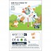 Sensorinis žaislas-kramtukas-barškutis-daugiafunkcis-lapė WOOPIE BABY Montessori