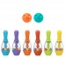 Boulingas spalvingas vaikams WOOPIE 8 vnt. Boulingas spalvingas vaikams WOOPIE 8 vnt.