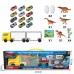 Sunkvežimio transporterio 2in1 dinozaurų rinkinys + modelis WOOPIE