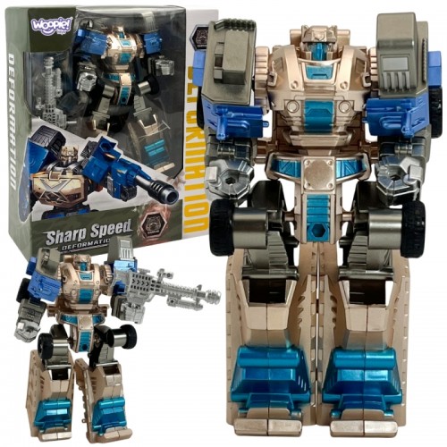 Transformuojantis robotas SHARP SPEED 2 viename kovinis sunkvežimis WOOPIE