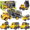 Vilkiko 4 viename rinkinys statybinėms transporto priemonėms WOOPIE