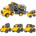 Vilkiko 4 viename rinkinys statybinėms transporto priemonėms WOOPIE