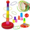 Įgūdžių žaidimas „Ringo“ lankų mėtymas į taikinį WOOPIE 