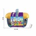 Kinetinis smėlis 0,8 kg rinkinys krepšelyje su formelėmis + baseinas WOOPIE