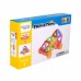 Magnetiniai kaladėlės, transporto priemonės, mini pastatai, 22 vnt. WOOPIE