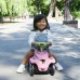 Paspiriama mašinėlė BIG „Bobby Car Classic Flower“ rožinė