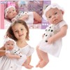 Kūdikio lėlė 38 cm su priedais WOOPIE ROYAL